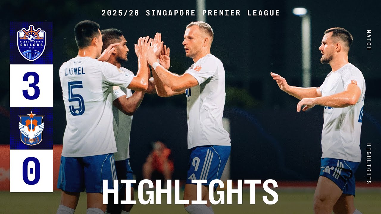 3️⃣ гола, 3️⃣ очка! | Lion City Sailors 3-0 Albirex Niigata FC (южная часть) | ГЛАВНЫЕ МОМЕНТЫ