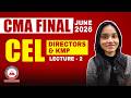 CMA Final CEL | Directors & KMP L2 | June 2026 | Dhurandhar Series SB9