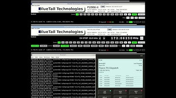 Demo of Rdio-Scanner + Multiple P25RX receivers monitoring 3 different systems.