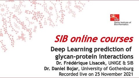 Deep Learning prediction of glycan-protein interactions (3 of 5)