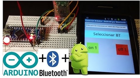 Conectar Arduino con su Telefono Android por Bluetooth creando su propia App