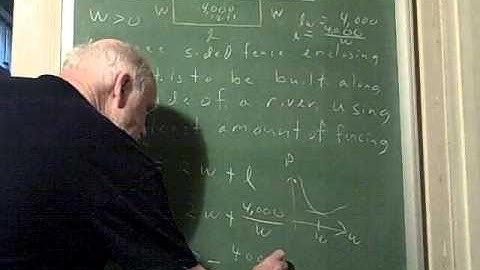 Optimization Problem (Fence)