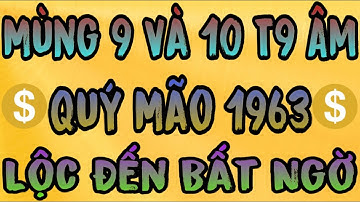 Lộc Đến Bất Ngờ: Tuổi Quý Mão 1963, Cơ Hội Phát Tài Hai Ngày Đẹp Mùng 9 Và 10 Tháng 9 Âm 2025