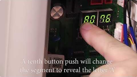 Samsung FJM Unit (How to use the K buttons for troubleshooting)