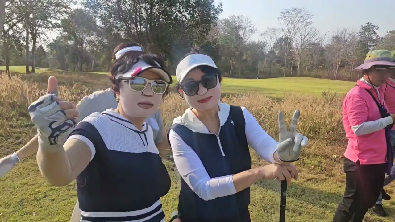 라오스 골프 동남아골프 메콩골프장  6명라운딩 후기 좋은 골프여행 