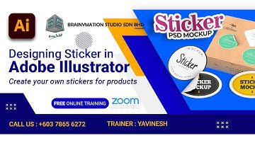 Adobe Illustrator Basics Part 1 | Designing Stickers