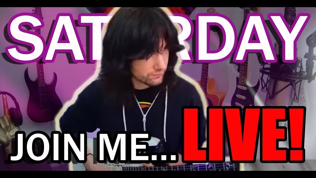 It's Saturday LIVE TIME! Check your clocks and ALL ABOARD!🤘🎸