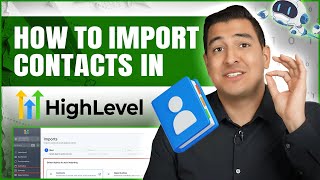 2025 Best Beginner GoHighLevel Tutorial: Step-By-Step How To import contacts into CRM