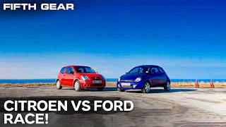 Citroen C2 Vs Ford Sportka Fifth Gear