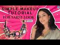SIMPLE MAKE-UP TUTORIAL || FOR SAREE LOOK || MAKEUP ||