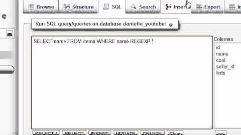 Mysql Tutorial For Beginners - Regular Expressions