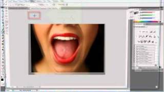 Very easy vampire teeth editing with Photoshop