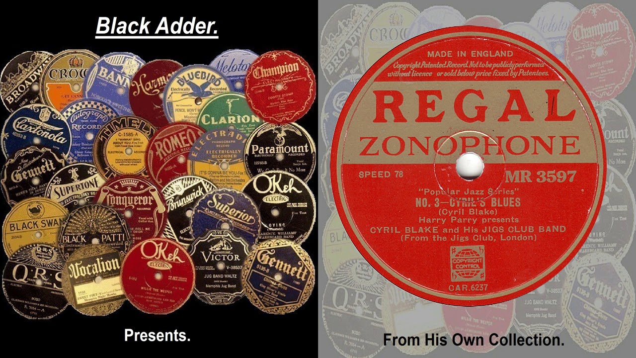 Cyril Blake & His Jigs Club Band - Cyril's Blues(1940)
