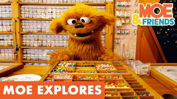 Moe Explores Beads | Moe Makes a Bead Bracelet | Creativity & Crafts for Kids | #MoeExplores