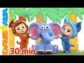  down in the jungle  nursery rhymes and kids songs  baby songs from dave and ava 