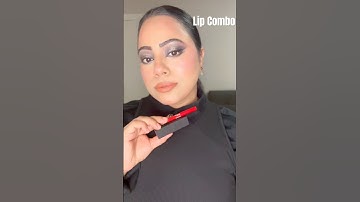 Lip Combo #makeup #glamtutorial #lipcombo #shortsvideo