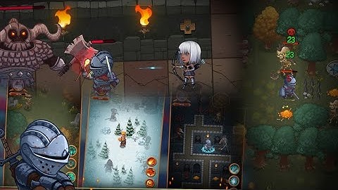 Dungeon: Age of Heroes - Gameplay (iOS, Android)