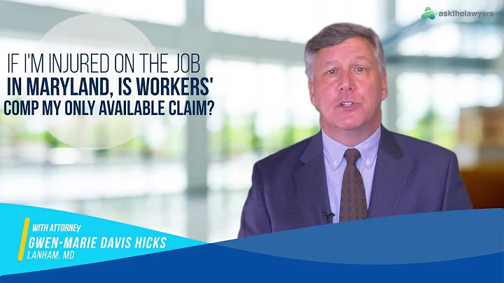 Is Workers Comp’ Your Only Option After a Workplace Injury? | Maryland Workers' Comp Lawyer Answers
