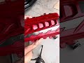 Engine Cover Paint - C8 Corvette masking peel reveal