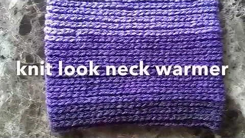 Elevate Your Style with a Crochet Neck Warmer