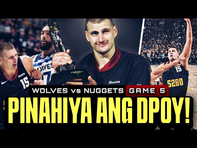 Joker Mamaw! PINAHIYA ni Jokic si Gobert! Walang magawa ang DPOY sa MVP! Wolves vs Nuggets Game 5 class=