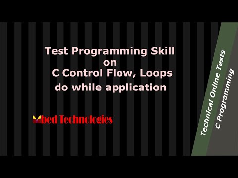 A C program question on do while loop application