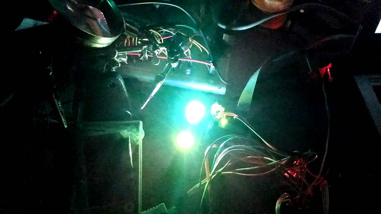 Цветомузыка atmega8 18 шим каналов RGB - YouTube