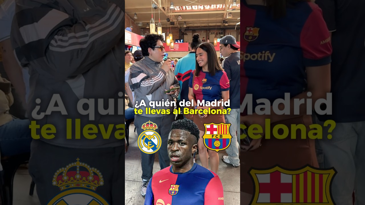 Vinicius Jr al Barcelona? 😱 