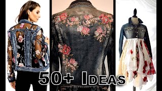 50+ Jean Jacket Upcycle Ideas to Inspire Your Next Project