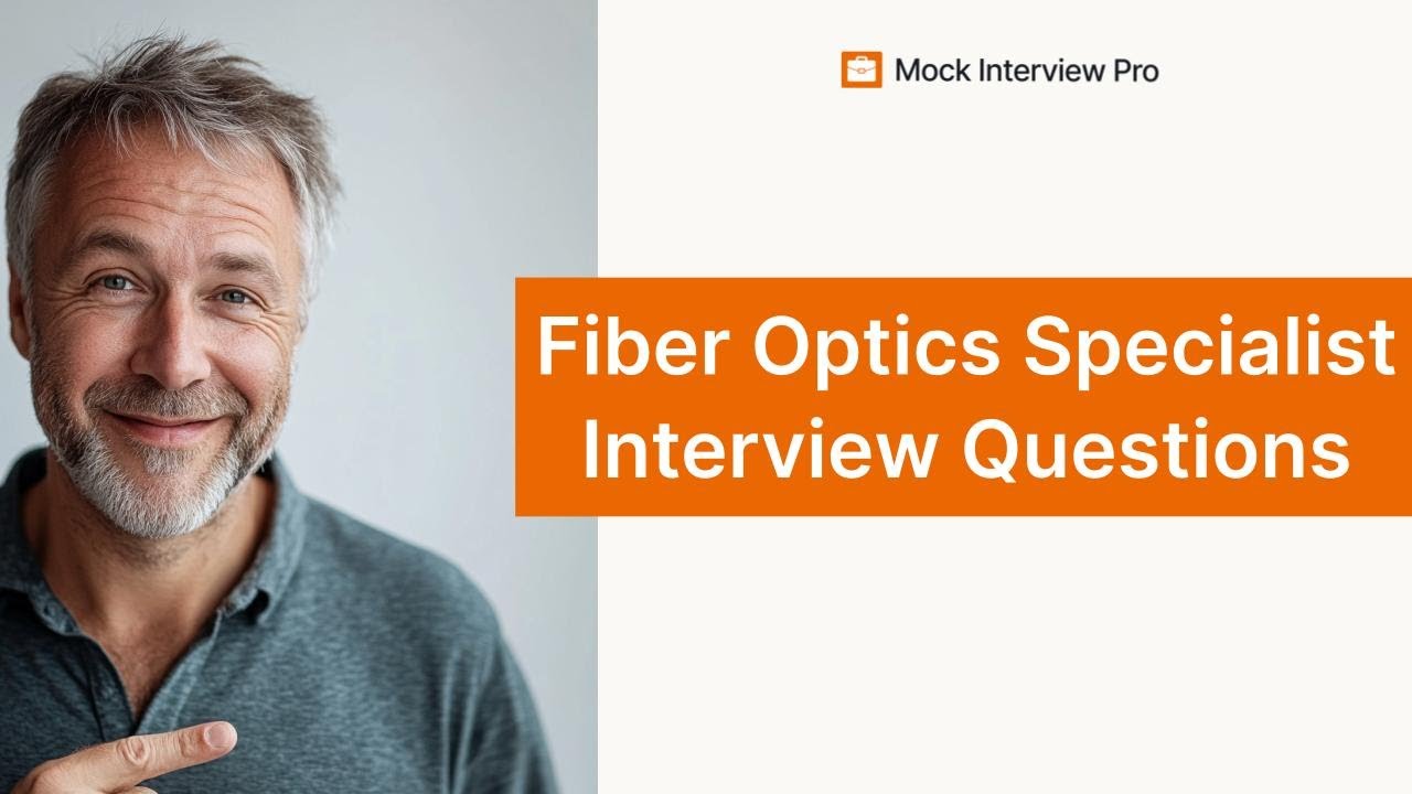 Most Common Fiber Optics Specialist Interview Questions