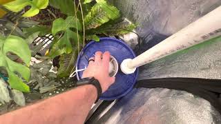 Tour of the big grow tent