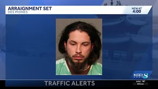 Suspect in Des Moines skatepark assault set for May court appearance