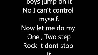 Ciara -One Two Step (Lyrics).