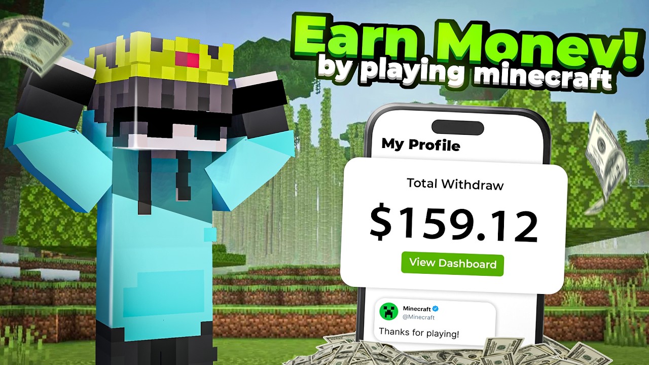 How I Make Money Playing Minecraft in 2026 (You can too)