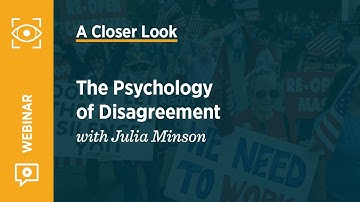 HKS Faculty Webinar: The Psychology of Disagreement with Julia Minson