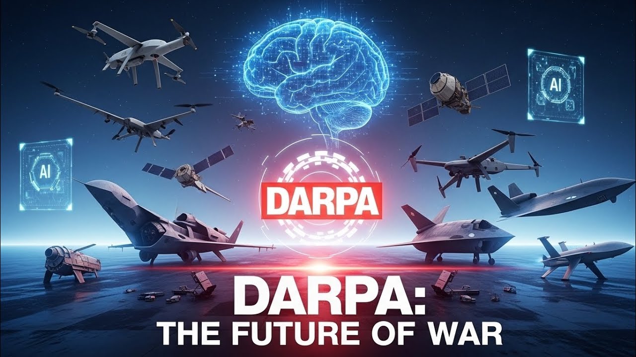 DARPA: The Brain Behind Future U.S. Weapons - YouTube