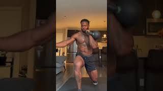 Kettlebell Clean Split Squat | Kettlebell Exercises