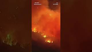 The Auto Fire has broken out north of L.A. in Ventura County amid strong Santa Ana winds.