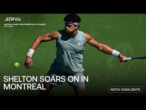 Zizou Bergs vs Ben Shelton Highlights | Montreal Masters 2026 Round 3