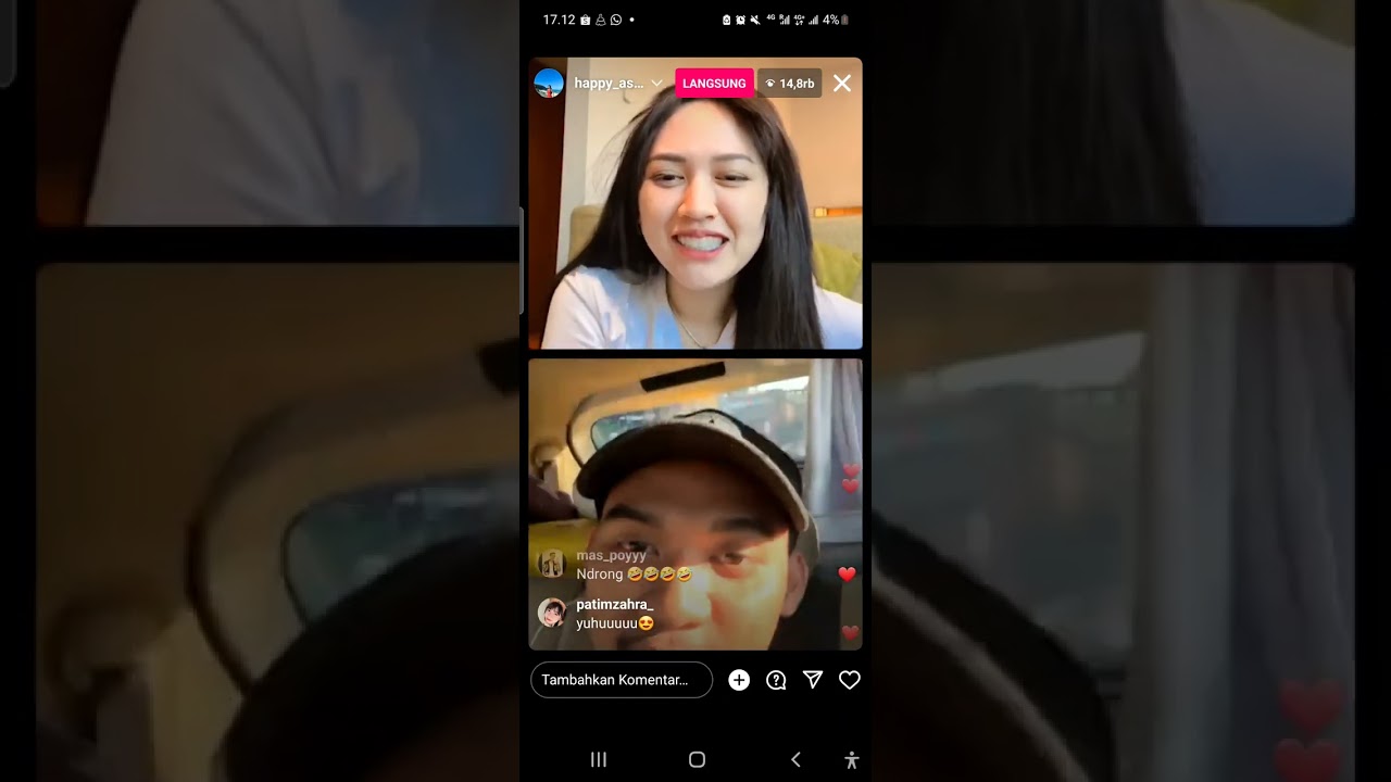 LIVE HAPPY ASMARA & GILGA HARI INI 😄