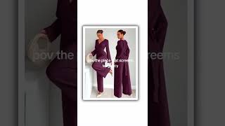 Pov the piece that screens elegancy Willamirahs ....Tailored for her reign #fypyoutube #elegant