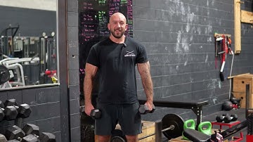 How to Do a Standing Dumbbell Bicep Curl & Technique Explained | Iron Affinity