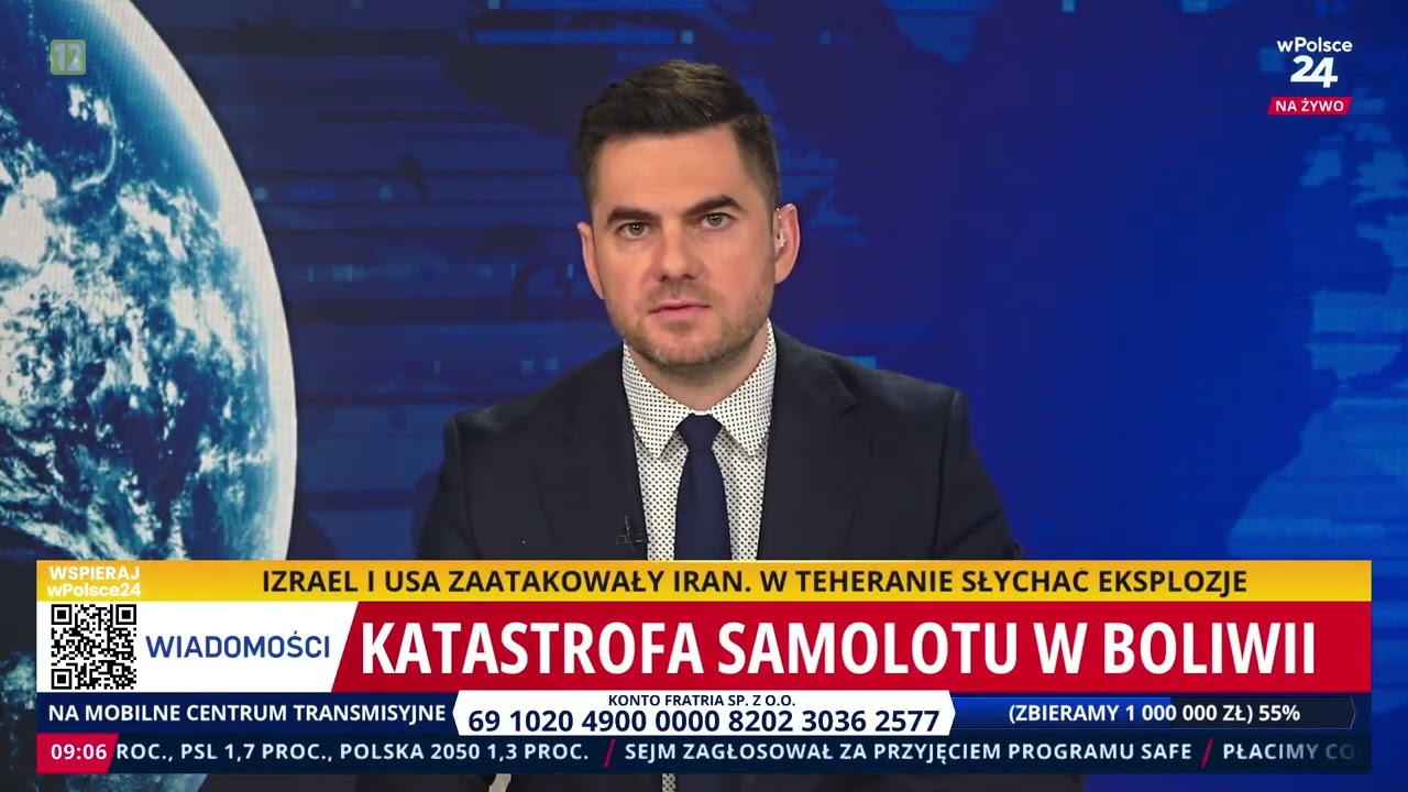 Atak na Iran! Wiadomości