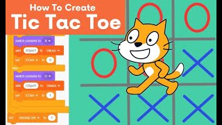 Tic Tac Toe in Scratch | Scratch Coding Lesson 9 | Scratch Game Tutorial | Scratch Programming