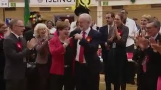 Jeremy corbyn hi five fail