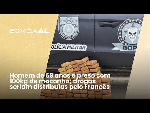 Idoso é preso com 100kg de maconha; drogas seriam distribuídas pelo Francês - 04/09/26