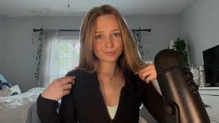 ASMR Soft Fabric Scratching, Hair Play & Hand Movements screenshot 3