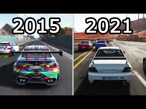 Evolution of Project CARS (2015-2021)