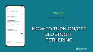 How to Turn on/off Bluetooth-Tethering - Xiaomi [Android 11 - MIUI 12] screenshot 4