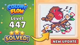 Colony Flow! Level 447 Walkthrough 🐜 | ABI GAMES Solution & Gameplay 🧩 (New Update)